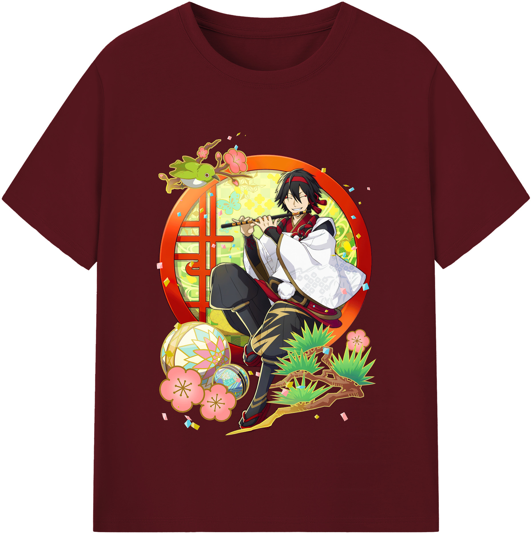 （画像用） 文豪ストレイドッグス Bungo Stray Dogs 綿100％半袖Tシャツ（フロントプリント）